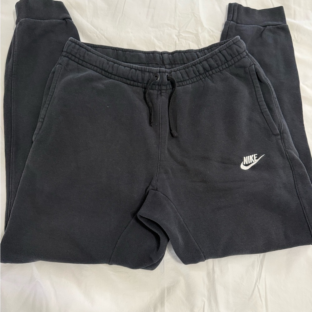 Nike Youth Athletic Sweatpants with White Logo